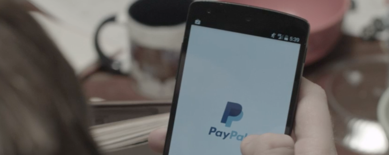 Still image from paypal commercial